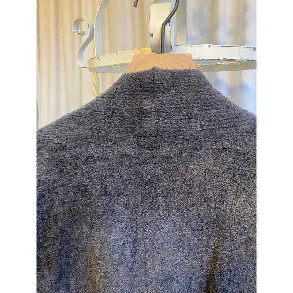 Barefoot Dreams Cardigan Wrap Cozy Chic Lite Island Wrap Ribbed Carbon Size 1X - Picture 6 of 11